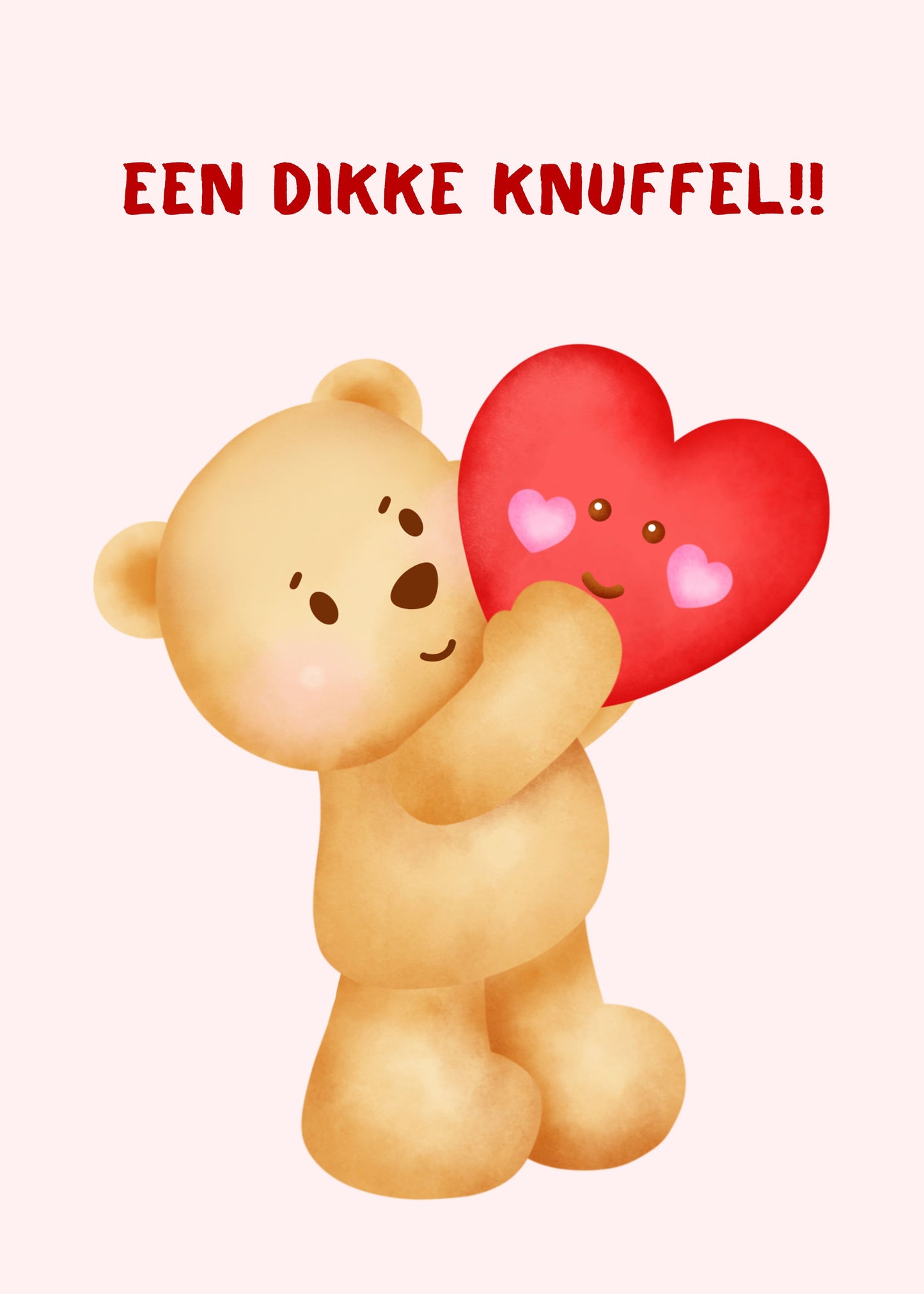 Gepersonaliseerd brievenbuspakketje dikke knuffel - Keekz