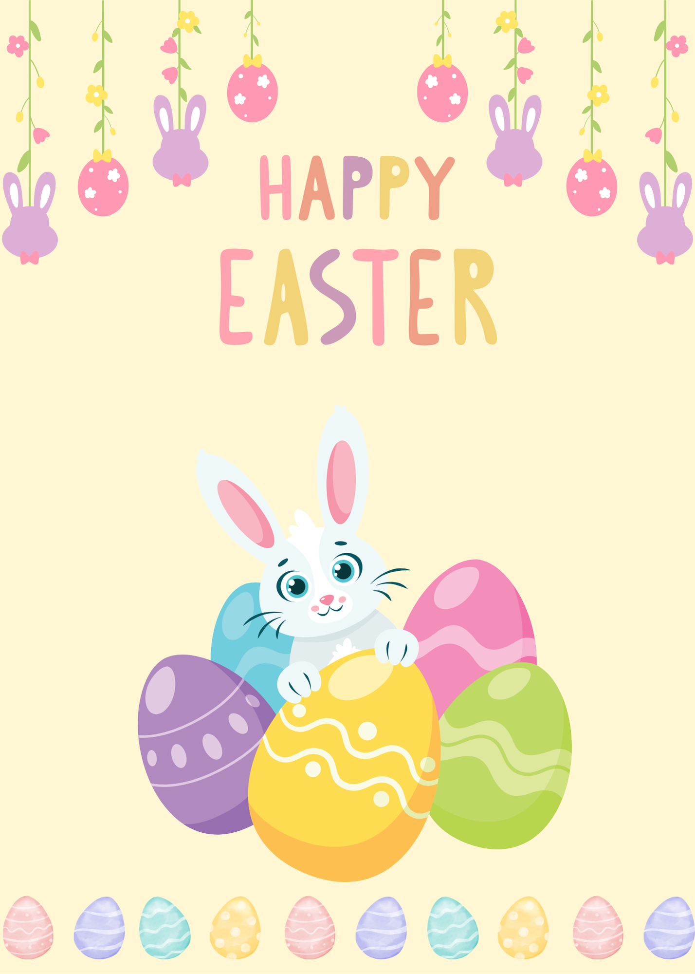 Gepersonaliseerd brievenbuspakketje Pasen Happy Easter! - Keekz