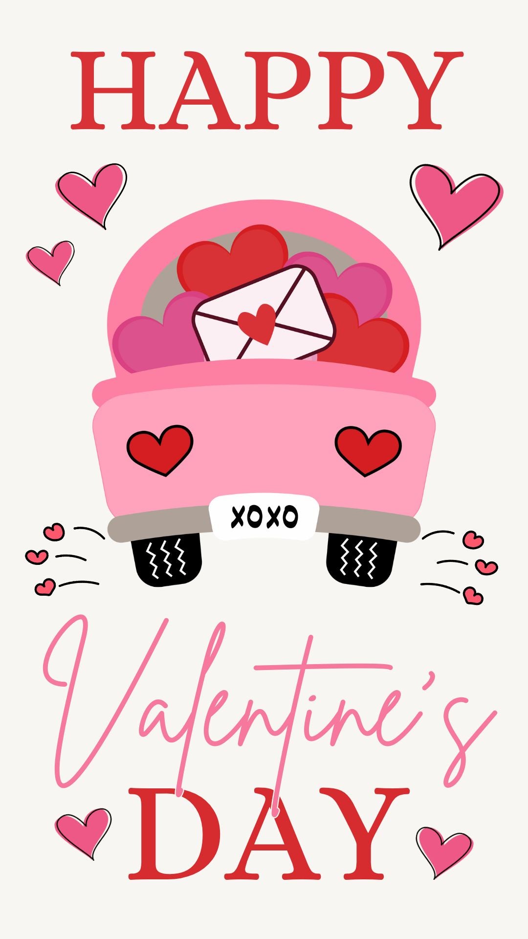 Gepersonaliseerd brievenbuspakketje happy valentines day !!!