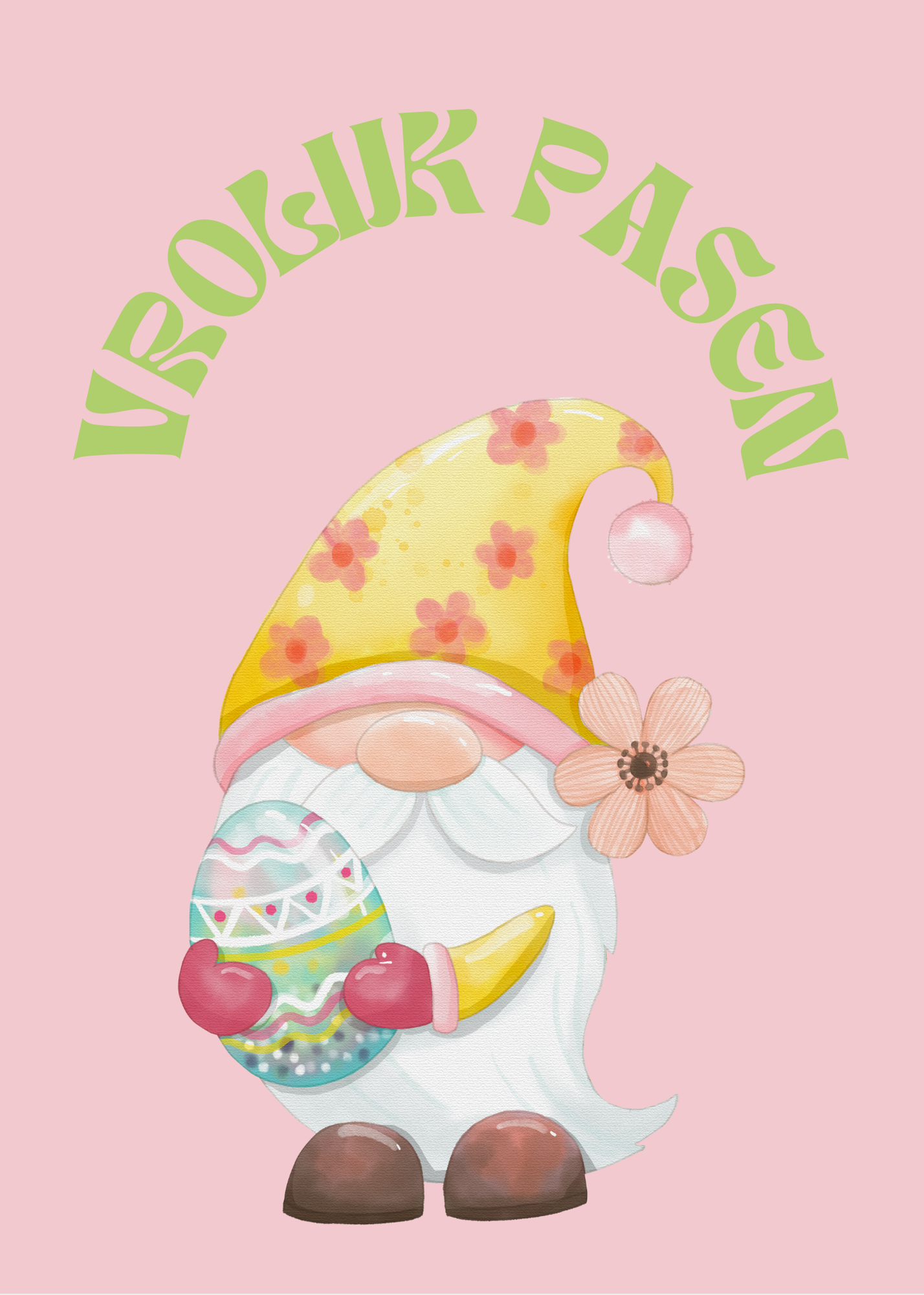 Gepersonaliseerd brievenbuspakketje Pasen kabouter