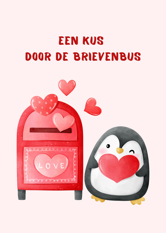 Gepersonaliseerd brievenbuspakketje Valentijnsdag brievenbus - Keekz