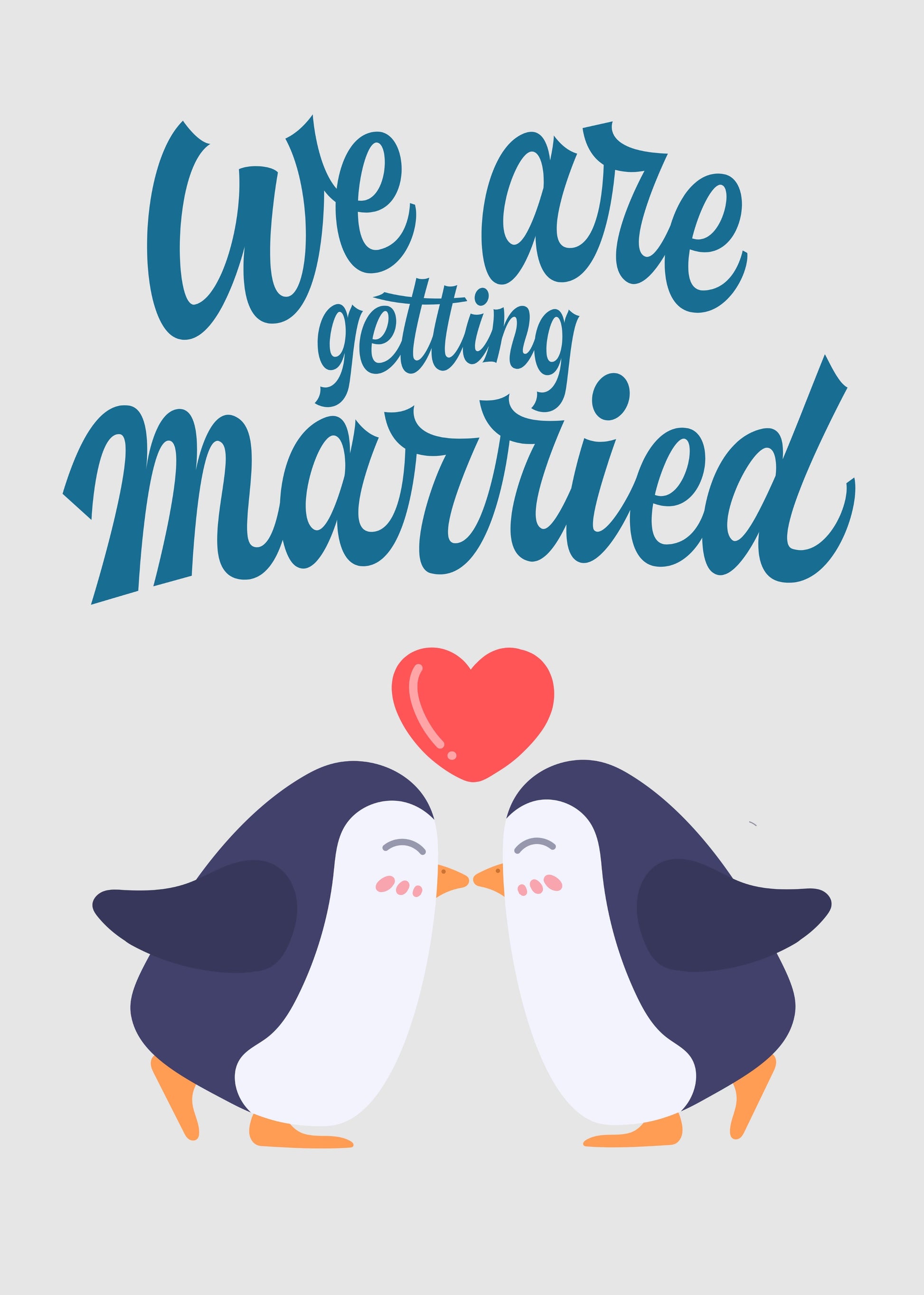 Gepersonaliseerd brievenbuspakketje  We are getting married - Keekz