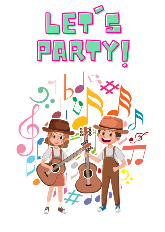 Gepersonaliseerd brievenbuspakketje lets party