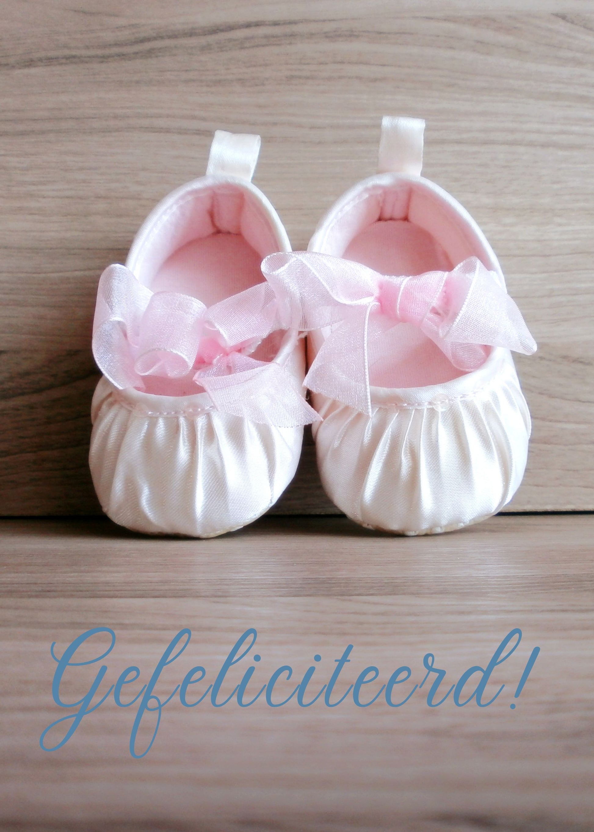 Gepersonaliseerd brievenbuspakketje baby girl schoentjes - Keekz
