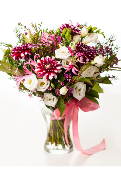 Gepersonaliseerd brievenbuspakketje bloemen boeket 4
