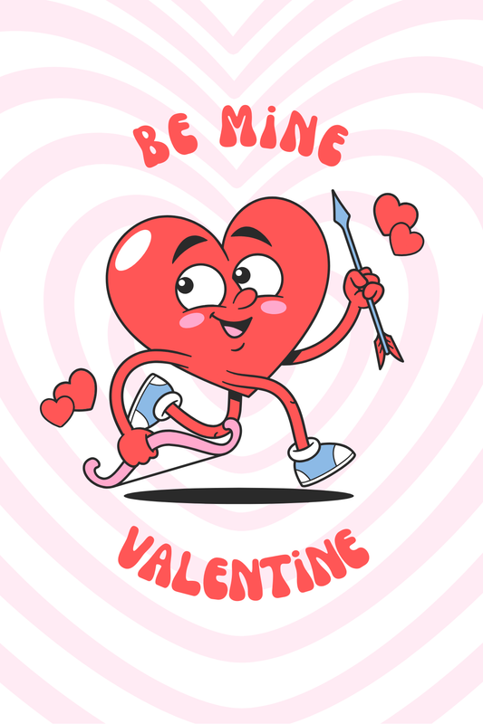 Gepersonaliseerd brievenbuspakketje Retro Funny Love - Keekz