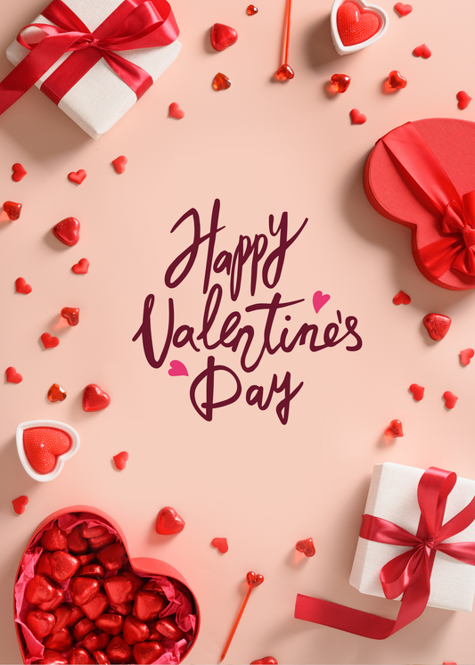 Gepersonaliseerd brievenbuspakketje happy valentines day !