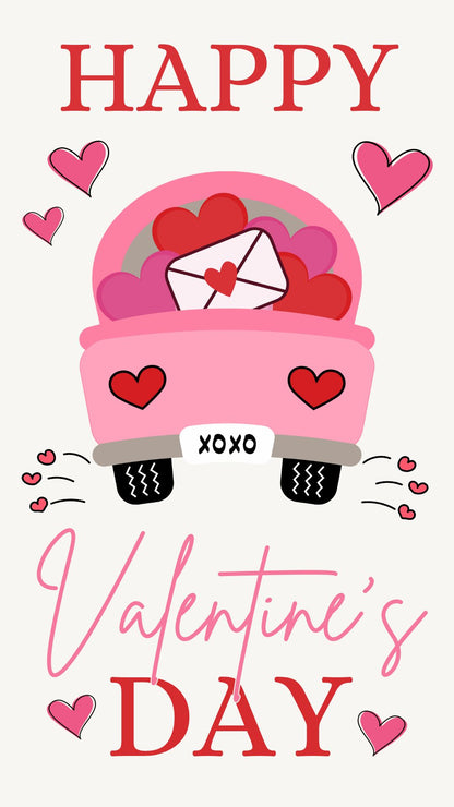 Gepersonaliseerd brievenbuspakketje happy valentines day !!!