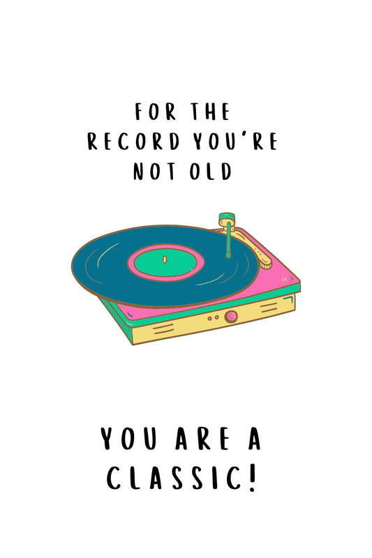 Gepersonaliseerd brievenbuspakketje you are a classic