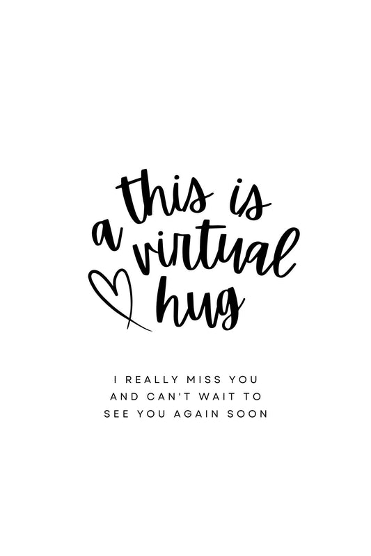 Gepersonaliseerd brievenbuspakketje this is a virtual hug