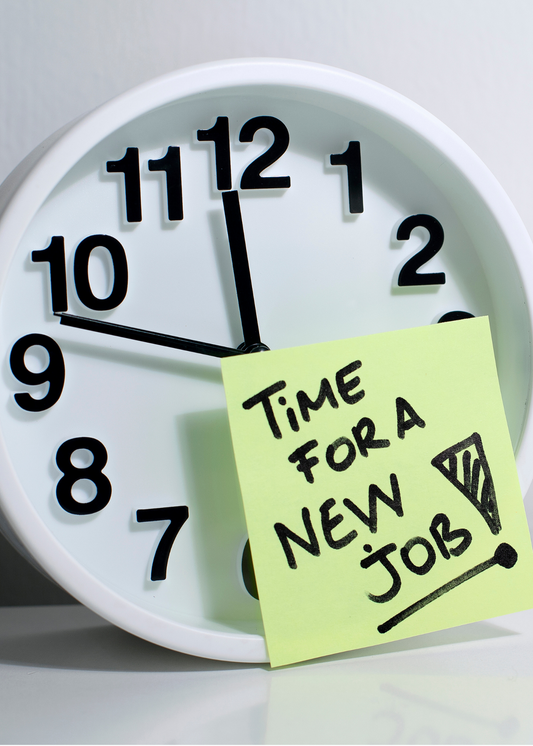 Gepersonaliseerd brievenbuspakketje time for a new job